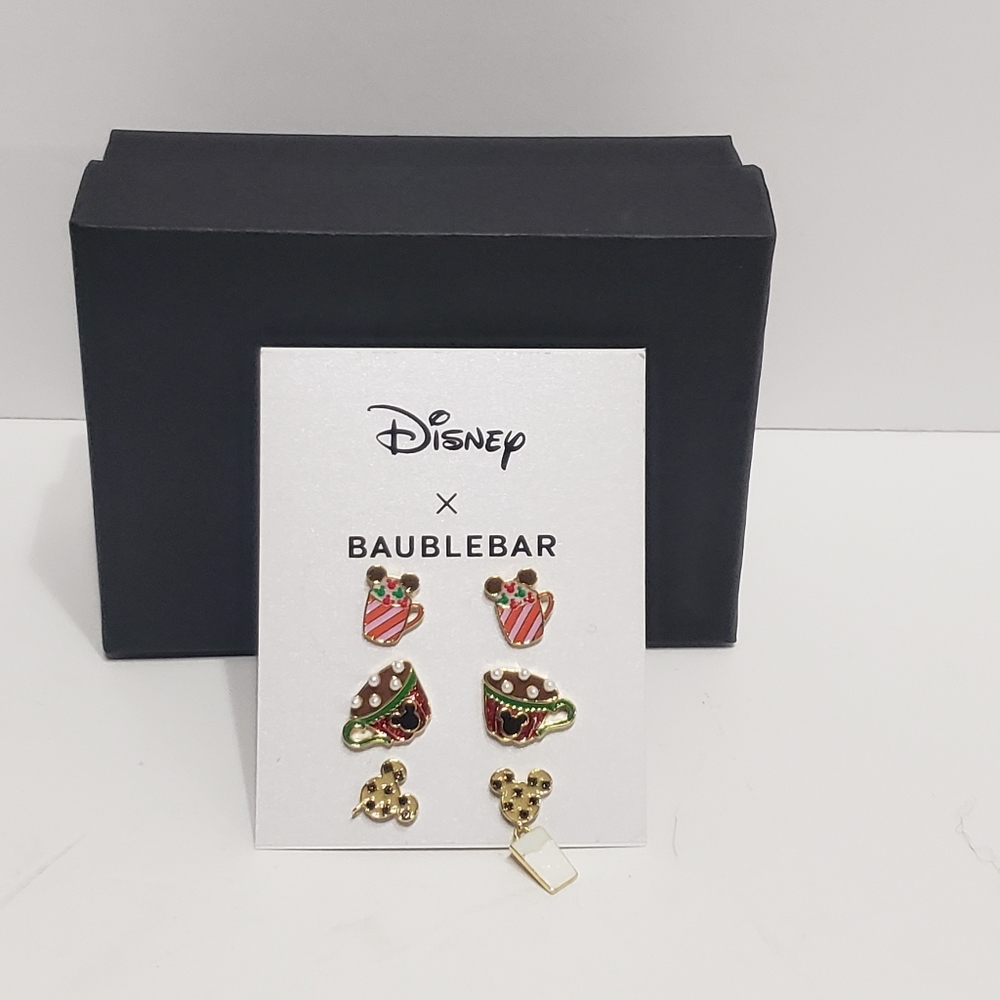 Disney x Baublebar Be Happy Earrings
